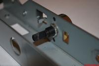 securing the potentiometer