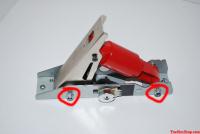 bolts holding the spring and face to the assembly